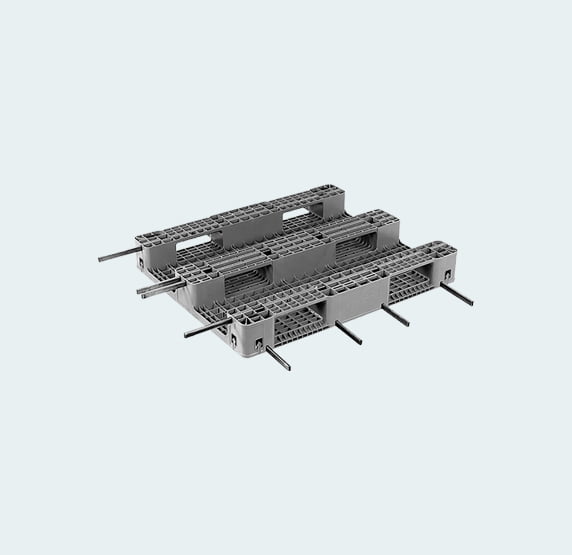1200*1000*160 Injection Moulded Pallet 8 SR 1200*1000*160 Injection Moulded Pallet 8 SR