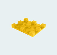 1100*1100*150 9L Roto Moulded Pallets 1100*1100*150 9L Roto Moulded Pallets
