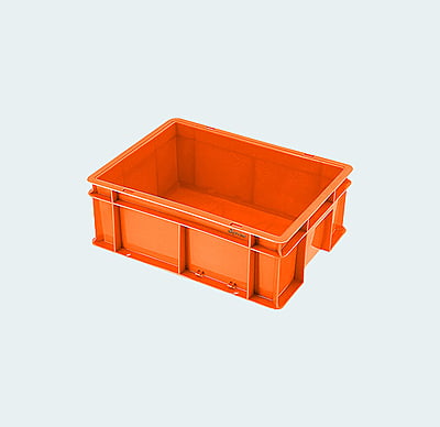400*300*150 Injection Moulded Plastic Crate