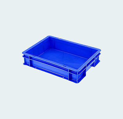 400*300*90 Injection Moulded Plastic Crate