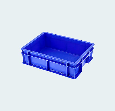 400*300*120 Injection Moulded Plastic Crate