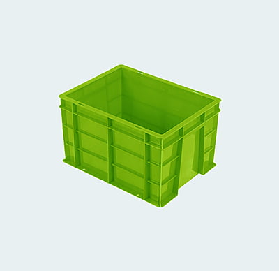 400*300*240 Injection Moulded Plastic Crate