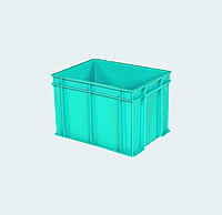 400*300*275 Injection Moulded Plastic Crate 400*300*275 Injection Moulded Plastic Crate