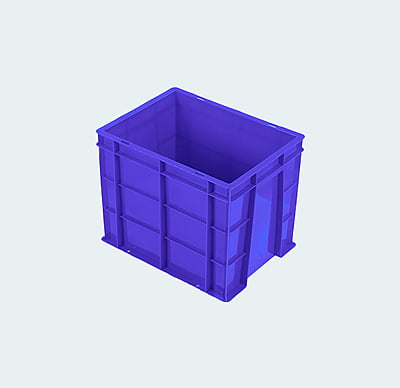 400*300*325 Injection Moulded Plastic Crate