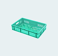 500*325*100 Injection Moulded Plastic Crate 500*325*100 Injection Moulded Plastic Crate