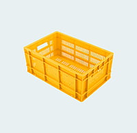 500*325*250 Injection Moulded Plastic Crate 500*325*250 Injection Moulded Plastic Crate