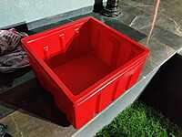 555*555*320 Roto Moulded Plastic Crate 555*555*320 Roto Moulded Plastic Crate