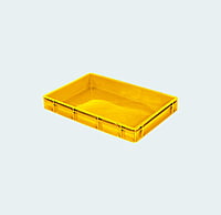 600*400*80 Injection Moulded Plastic Crate 600*400*80 Injection Moulded Plastic Crate