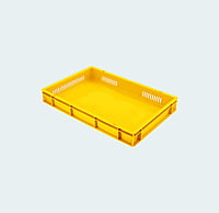 600*400*80 Injection Moulded Plastic Crate 600*400*80 Injection Moulded Plastic Crate