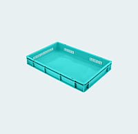 600*400*80 Injection Moulded Plastic Crate 600*400*80 Injection Moulded Plastic Crate
