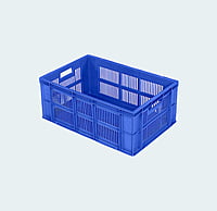 600*400*240 Injection Moulded Plastic Crate 600*400*240 Injection Moulded Plastic Crate