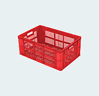 600*400*240 Injection Moulded Plastic Crate 600*400*240 Injection Moulded Plastic Crate