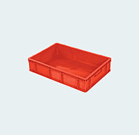 600*400*125 Injection Moulded Plastic Crate 600*400*125 Injection Moulded Plastic Crate