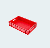 600*400*125 Injection Moulded Plastic Crate 600*400*125 Injection Moulded Plastic Crate
