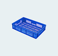 600*400*125 Injection Moulded Plastic Crate 600*400*125 Injection Moulded Plastic Crate