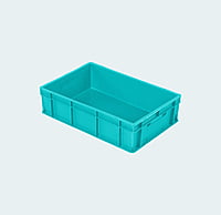 600*400*160 Injection Moulded Plastic Crate 600*400*160 Injection Moulded Plastic Crate