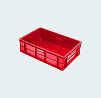 600*400*175 Injection Moulded Plastic Crate 600*400*175 Injection Moulded Plastic Crate