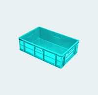 600*400*175 Injection Moulded Plastic Crate 600*400*175 Injection Moulded Plastic Crate