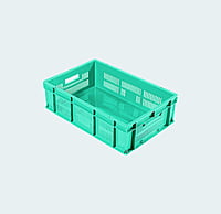 600*400*175 Injection Moulded Plastic Crate 600*400*175 Injection Moulded Plastic Crate