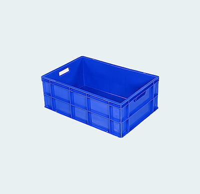 600*400*200 Injection Moulded Plastic Crate