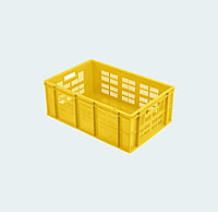 600*400*220 Injection Moulded Plastic Crate 600*400*220 Injection Moulded Plastic Crate