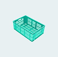 600*400*220 Injection Moulded Plastic Crate 600*400*220 Injection Moulded Plastic Crate