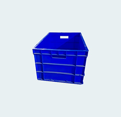 600*400*300 Injection Moulded Plastic Crate