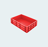 650*450*210 Injection Moulded Plastic Crate 650*450*210 Injection Moulded Plastic Crate