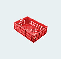 650*450*210 Injection Moulded Plastic Crate 650*450*210 Injection Moulded Plastic Crate