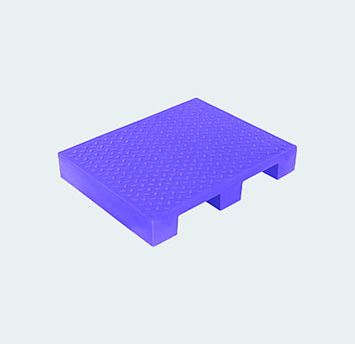 1200*1200*150 Roto Moulded Pallet with Safety Edge CK