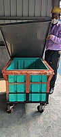 Roto Moulded Plastic Crate Roto Moulded Plastic Crate