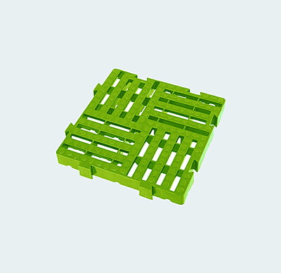 307*307*32 Injection Moulded Pallet - Slate