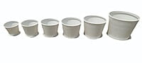 Round with Plate Flower Pot - Extra Large Round with Plate Flower Pot - Extra Large